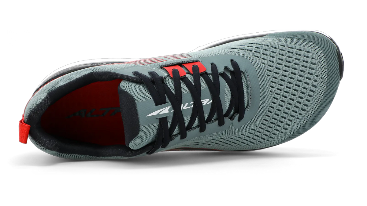 Light Gray/Red