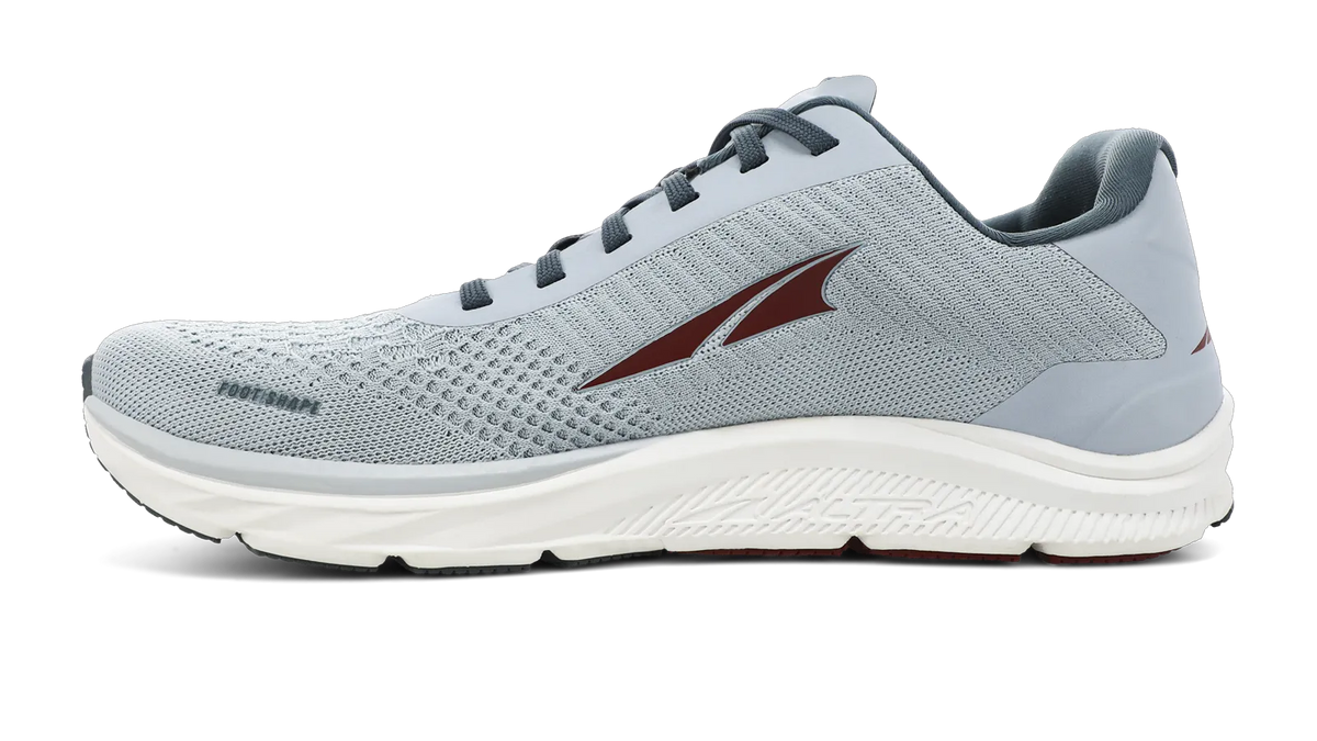 Light Gray/Red