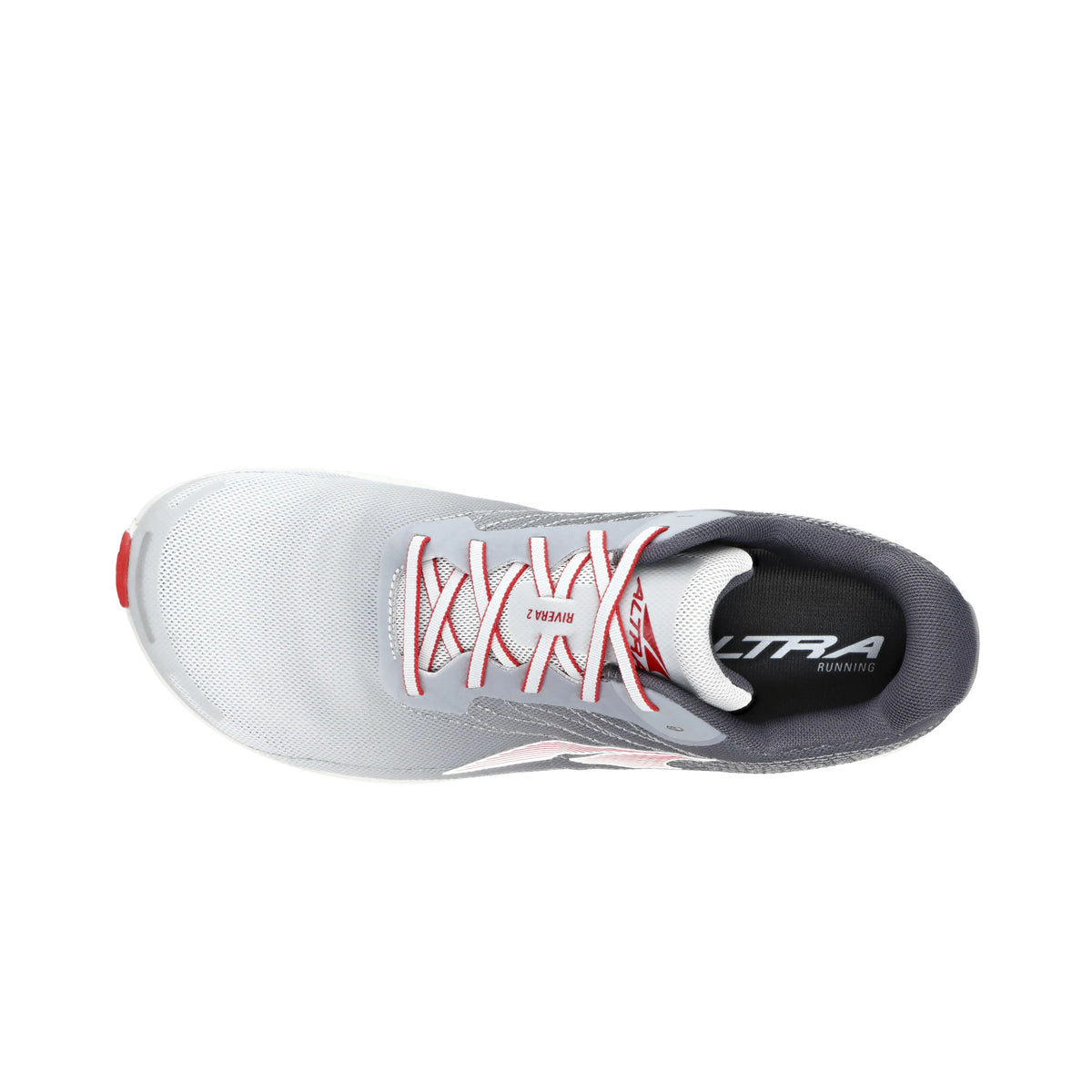 Light Gray/Red
