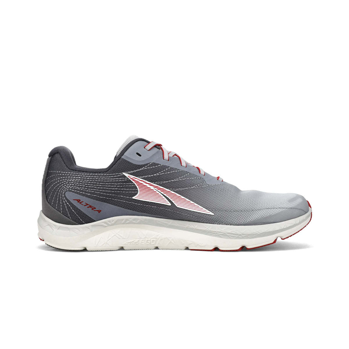 Light Gray/Red