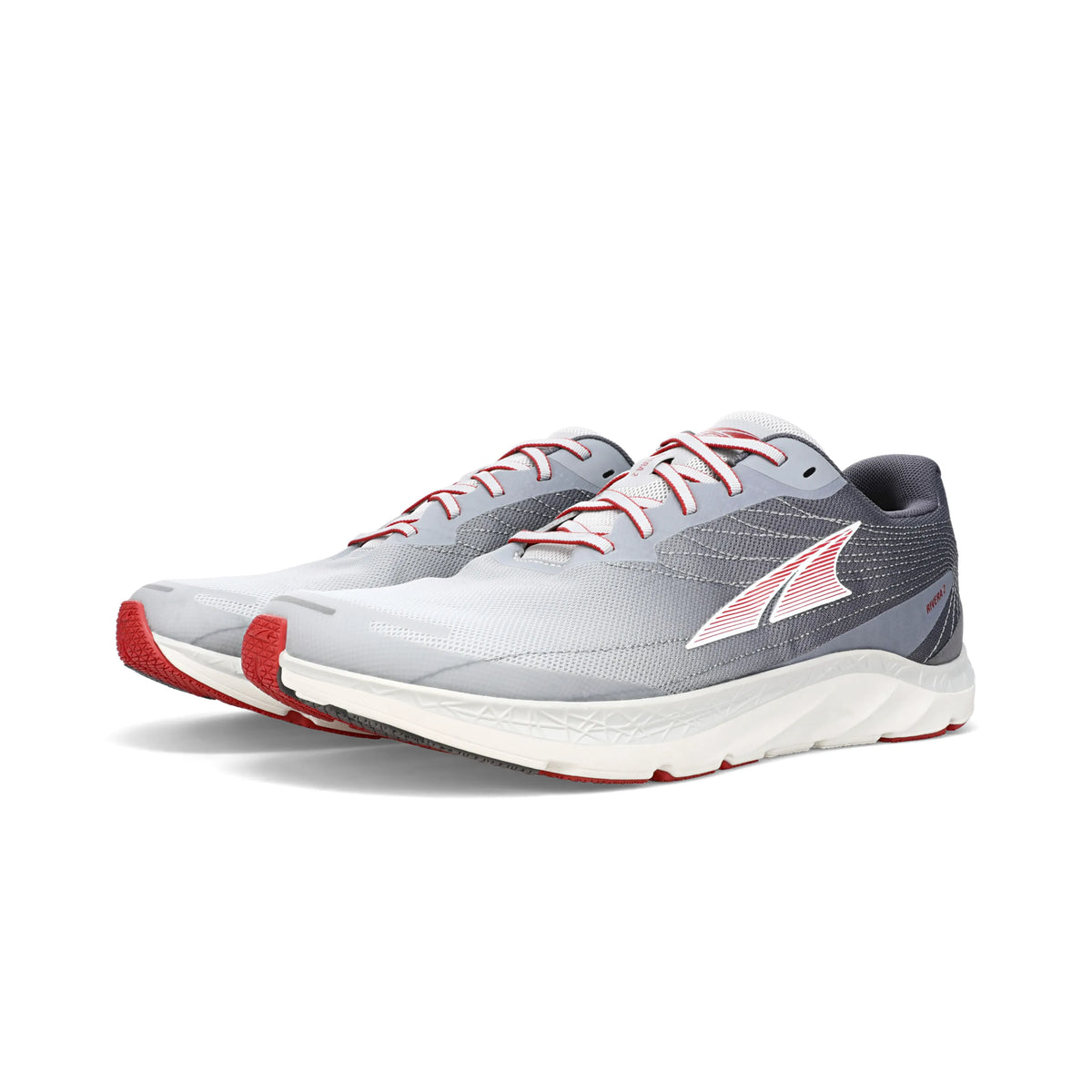 Light Gray/Red
