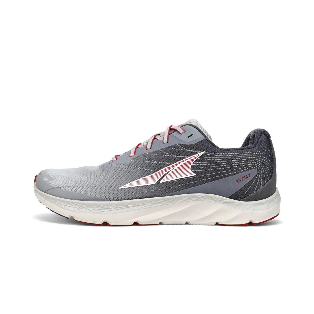 Light Gray/Red
