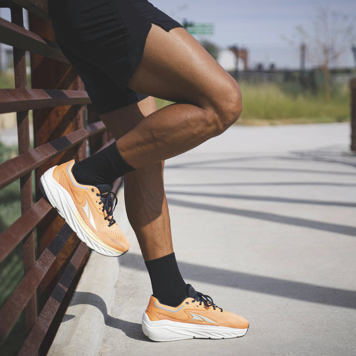 Black/Orange