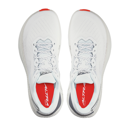 White/Coral