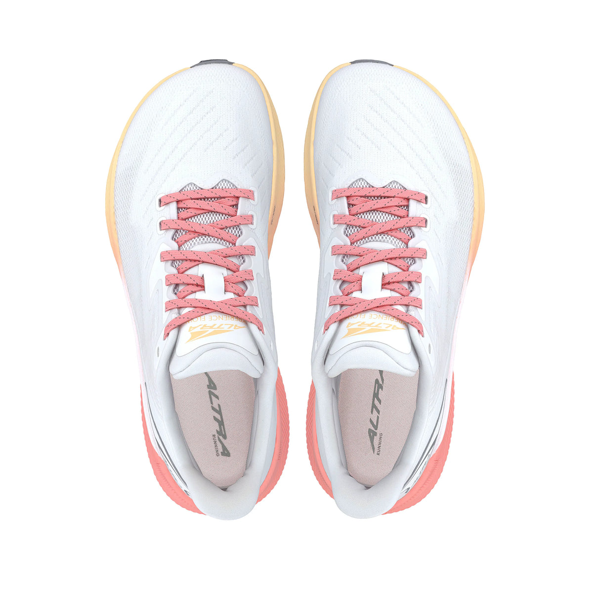 White/Coral