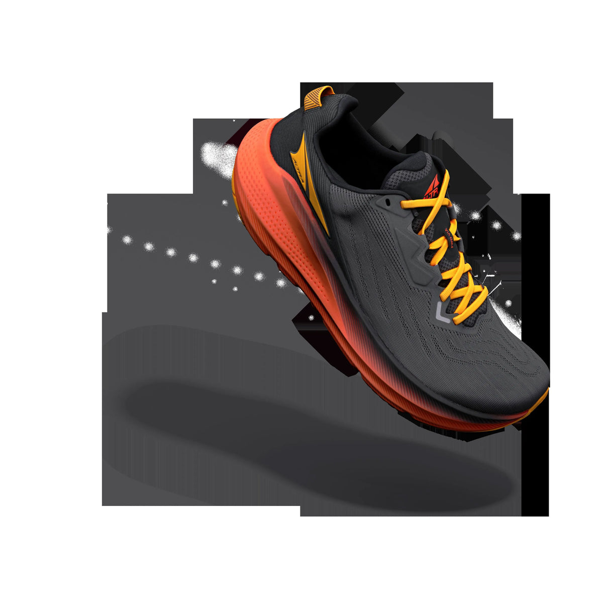 Black/Orange