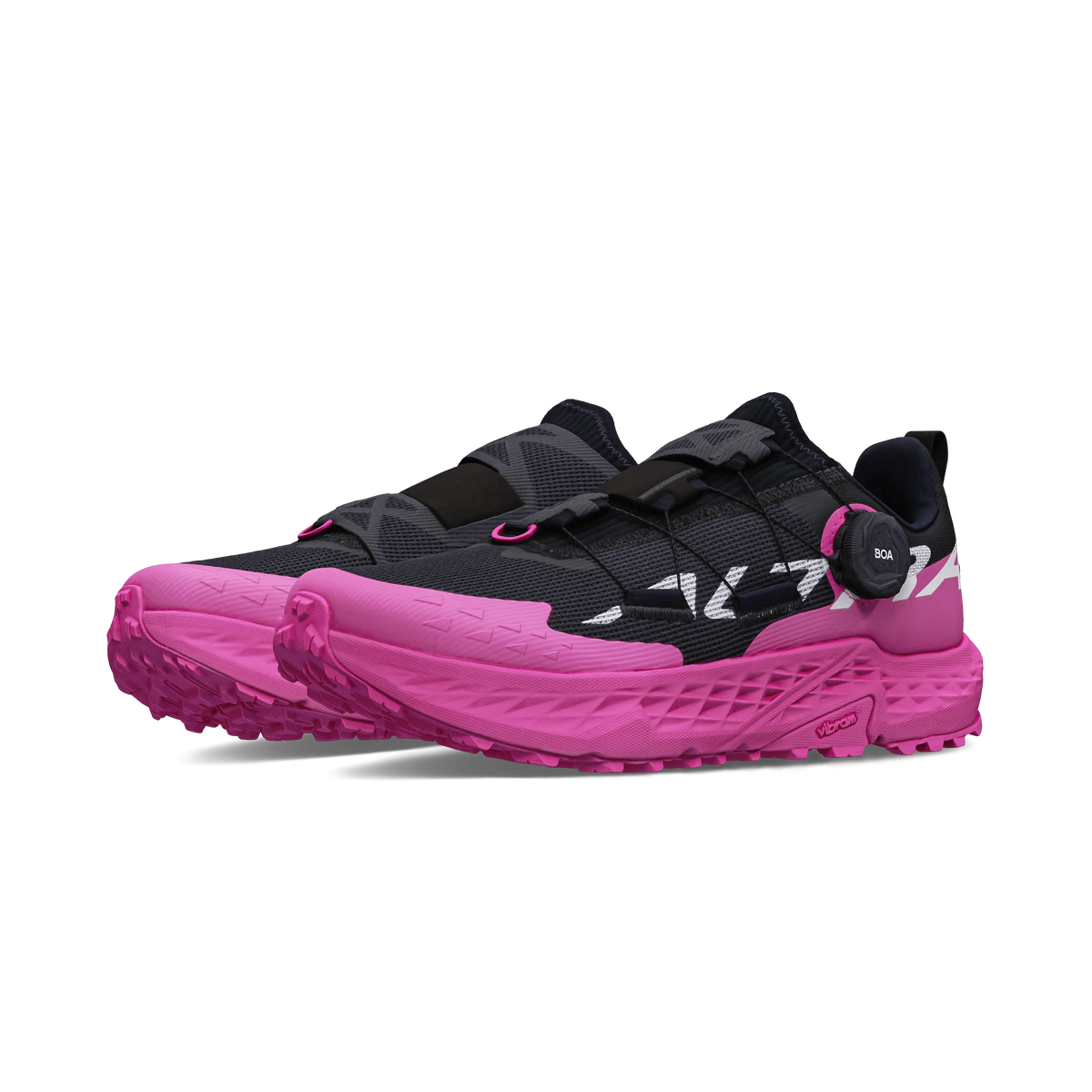Black/Rose