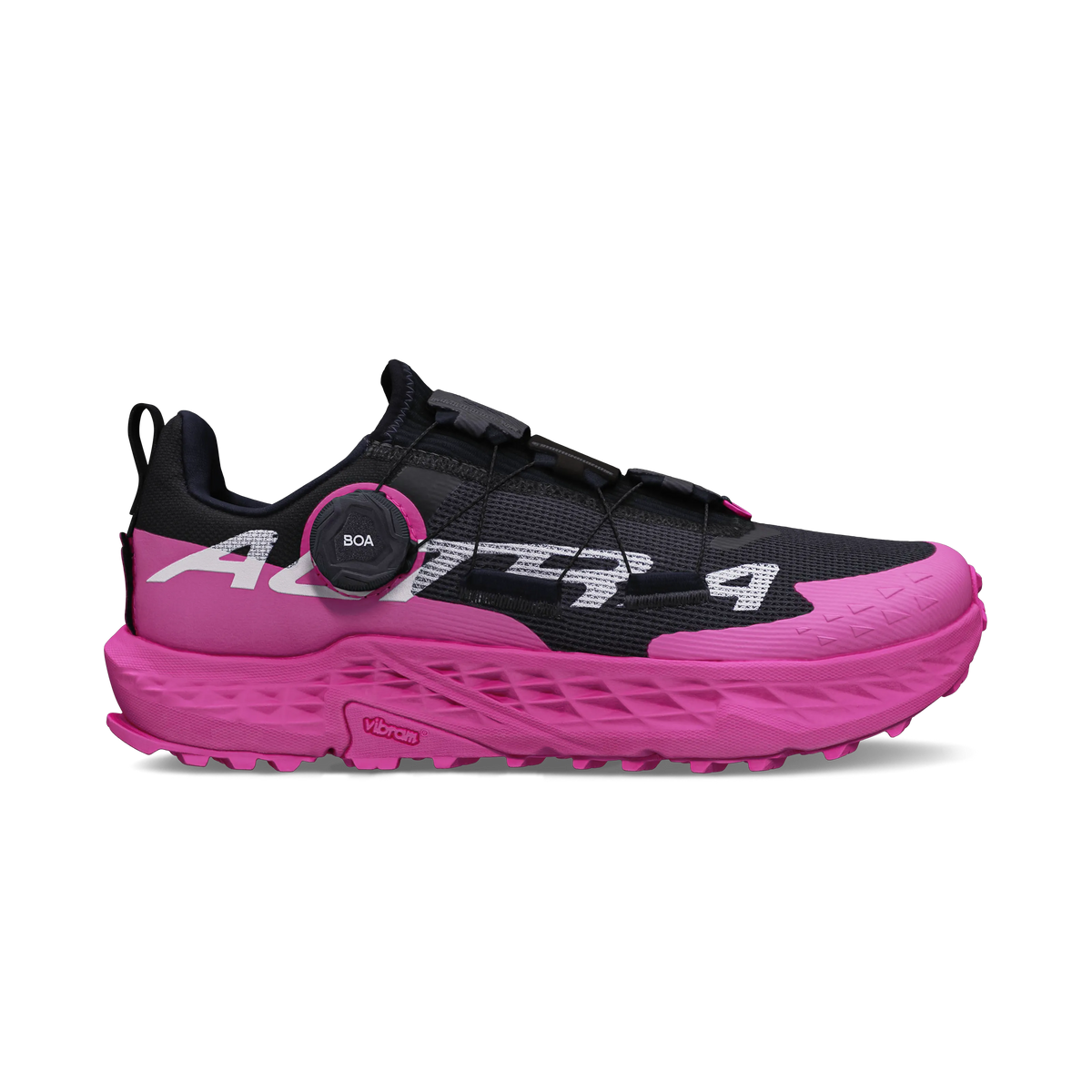 Black/Rose