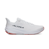 White/Coral