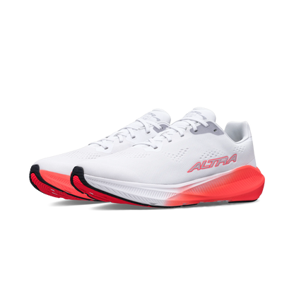 White/Coral