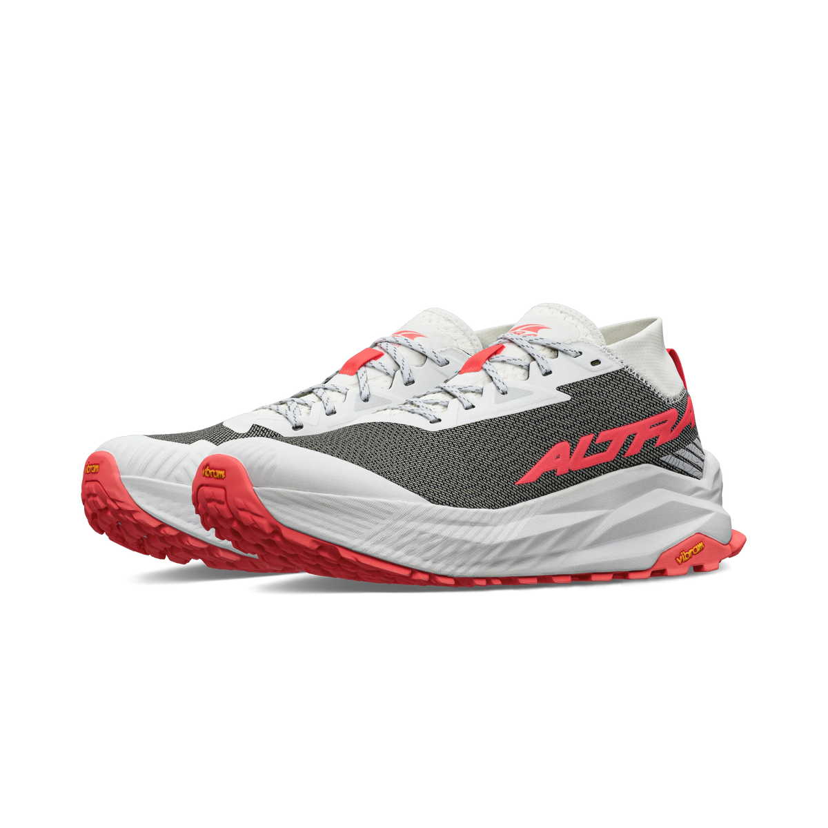 White/Coral