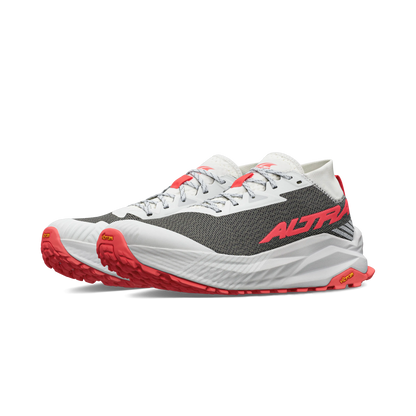 White/Coral