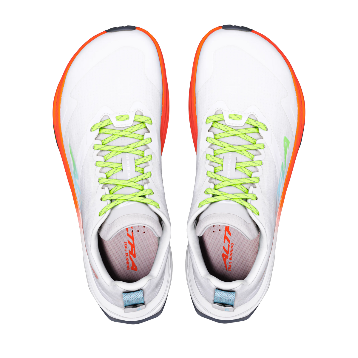 White/Fiery Coral/Blue