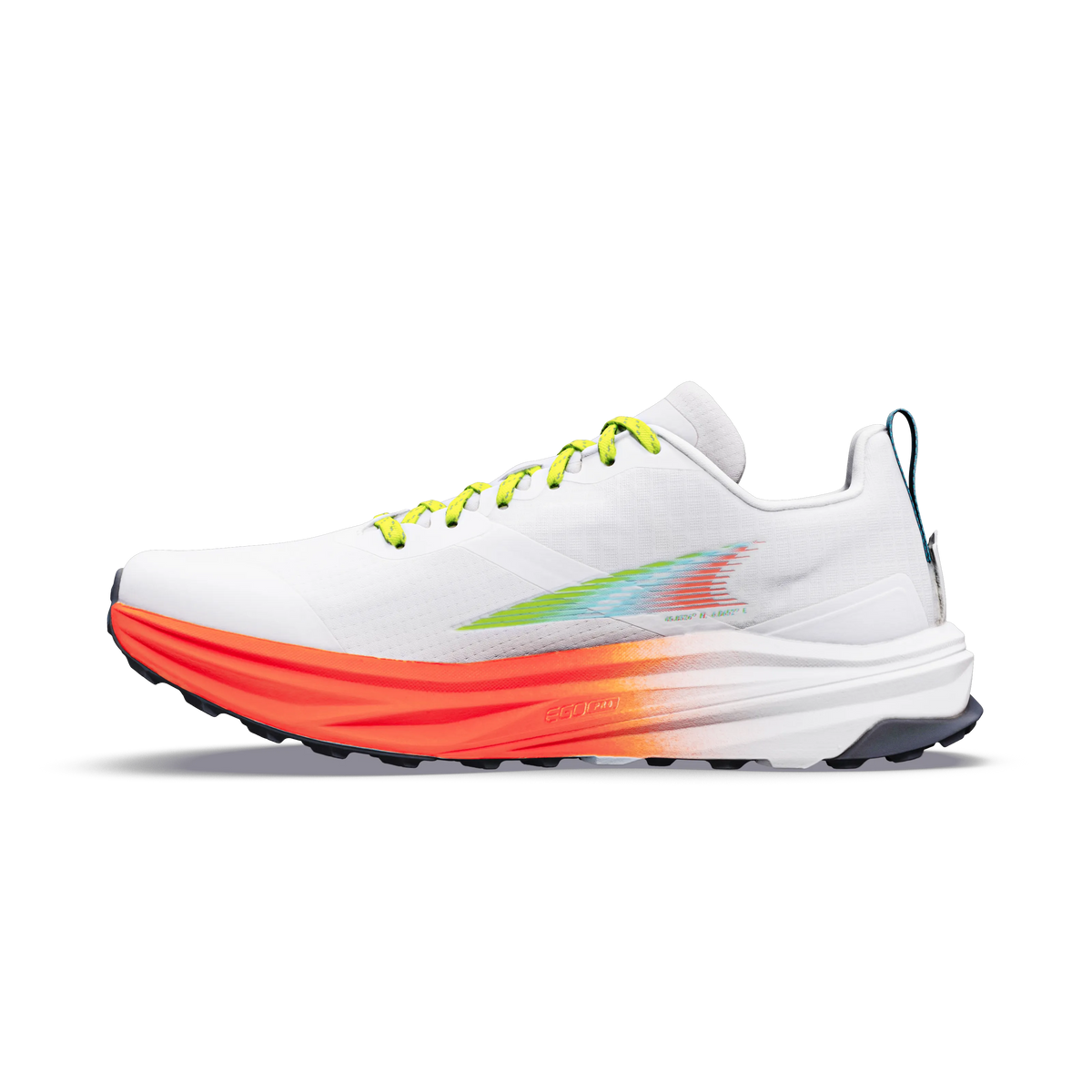 White/Fiery Coral/Blue