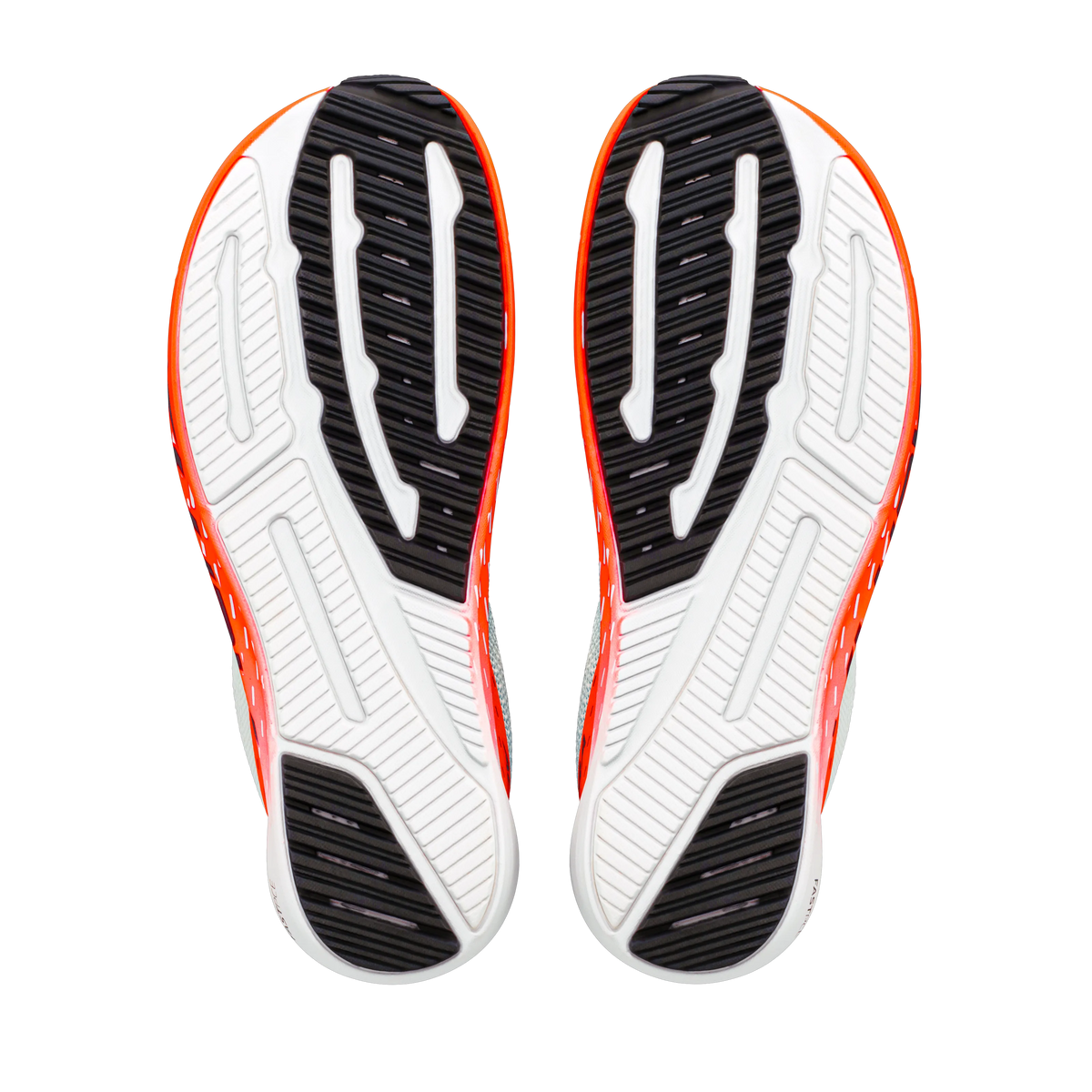 White/Black/Fiery Coral