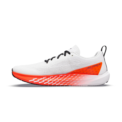 White/Black/Fiery Coral