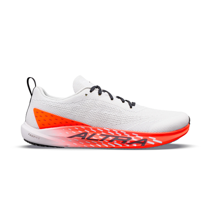 White/Black/Fiery Coral