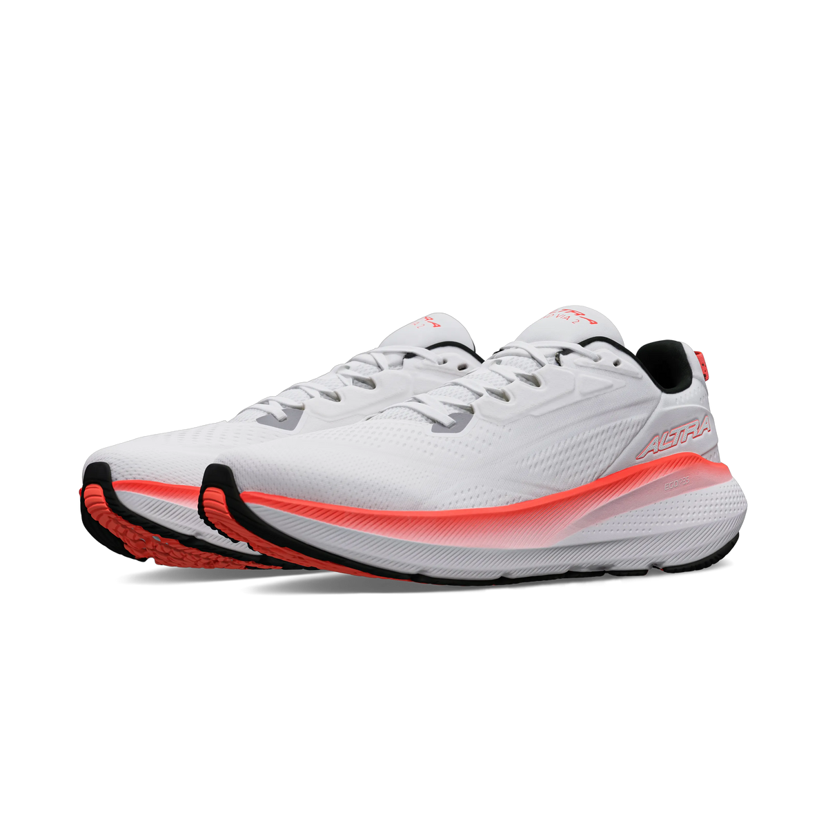 White/Coral