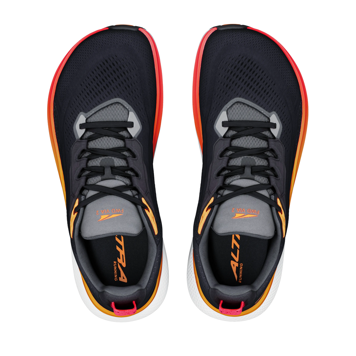 Black/Orange Pop/Coral