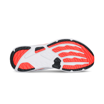 White/Coral