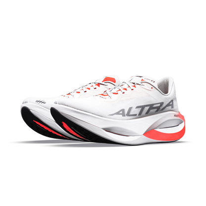 White/Black/Fiery Coral