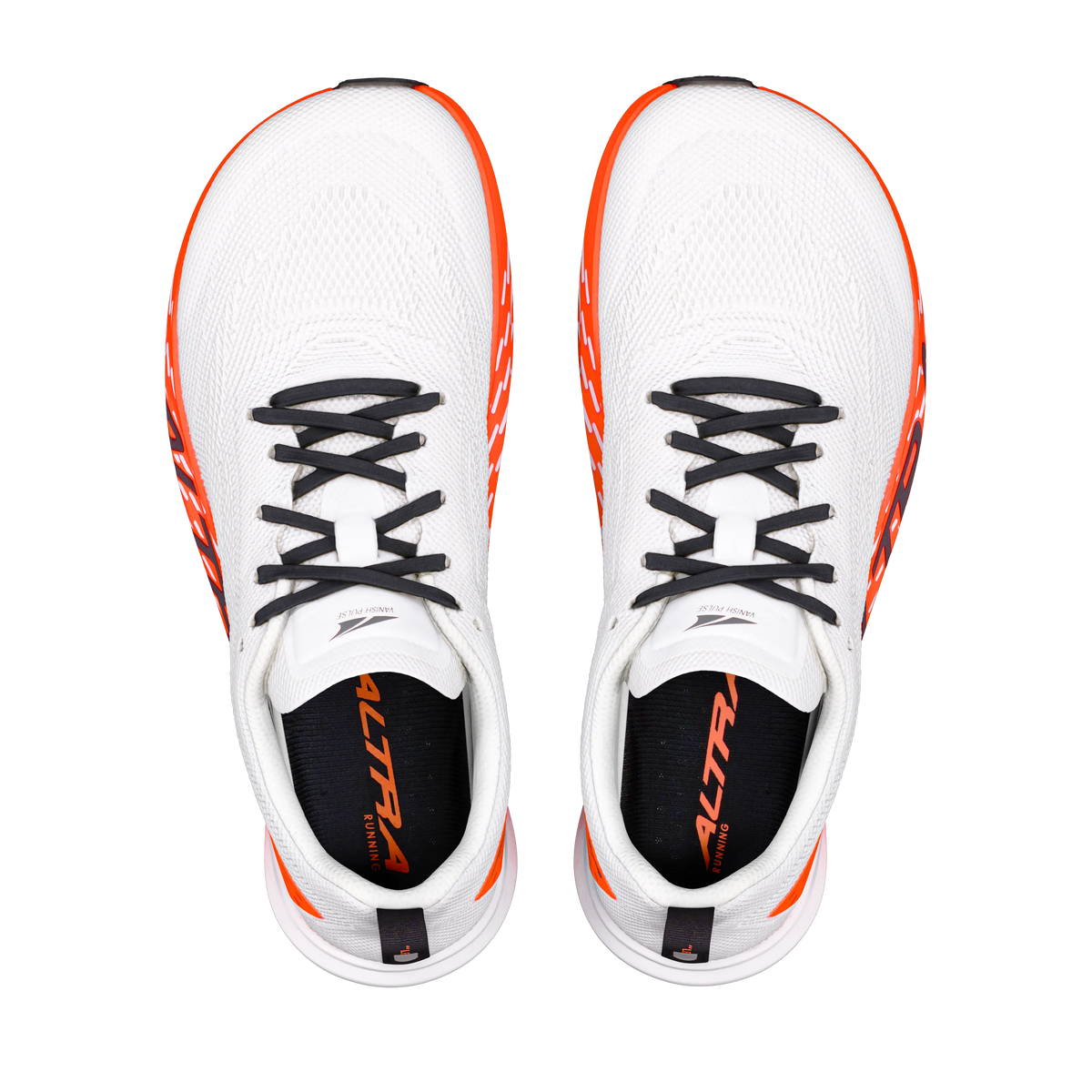 White/Black/Fiery Coral