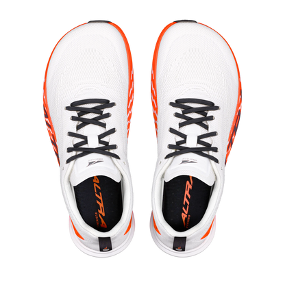 White/Black/Fiery Coral