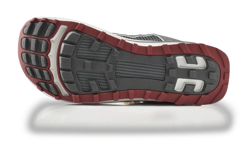 Charcoal/Red