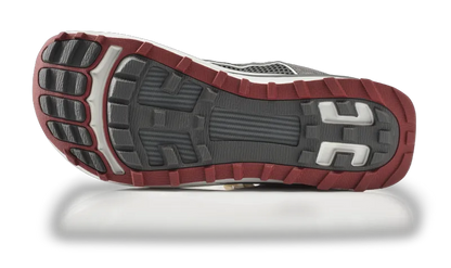 Charcoal/Red