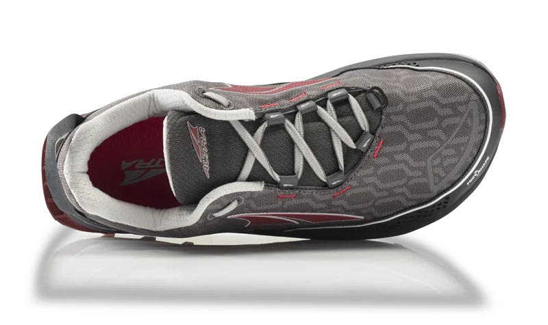Charcoal/Red