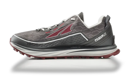 Charcoal/Red