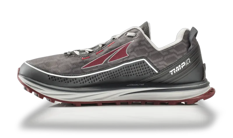 Charcoal/Red