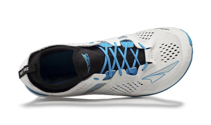 Silver/Blue